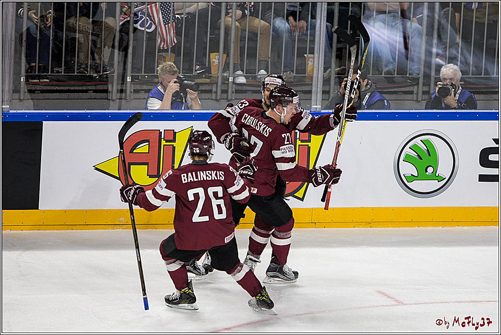 IIHF WM 2017, Lettland - USA, 13.05.2017